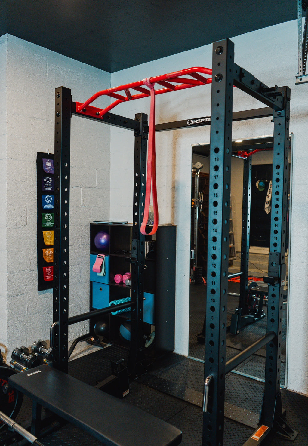 Pase de gimnasio y infrarrojos