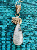 Colgante piedra luna