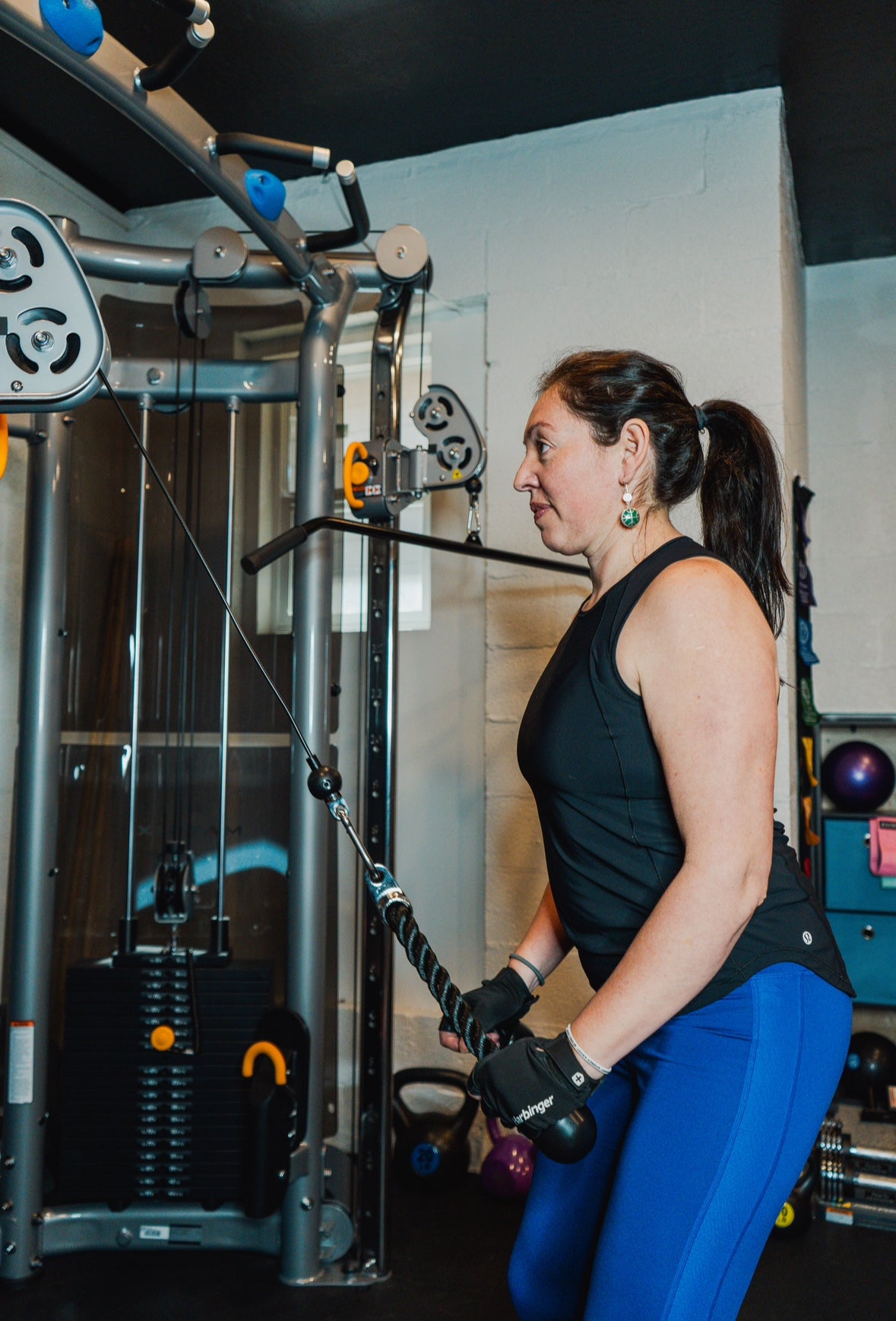 Pase de gimnasio y infrarrojos