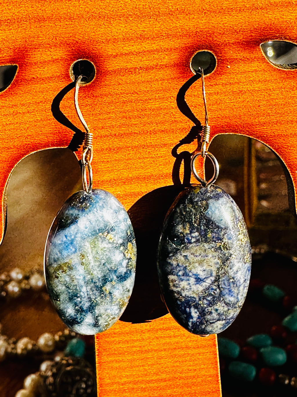 Aretes Lapislázuli (Pendientes de lapislázuli)