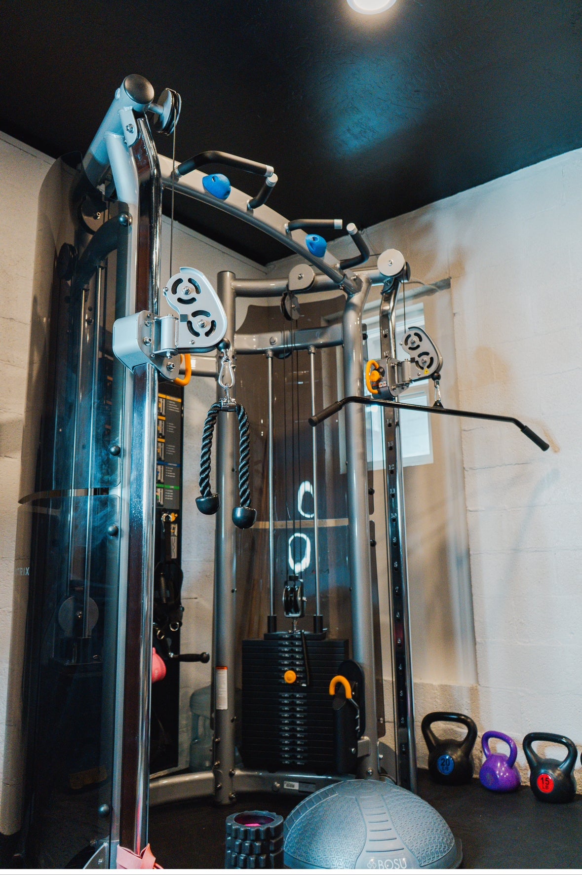 Pase de gimnasio y infrarrojos