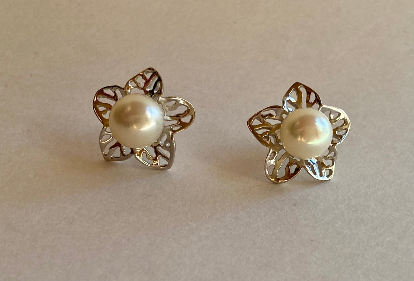 Aretes de Perla (Pendientes de perlas)